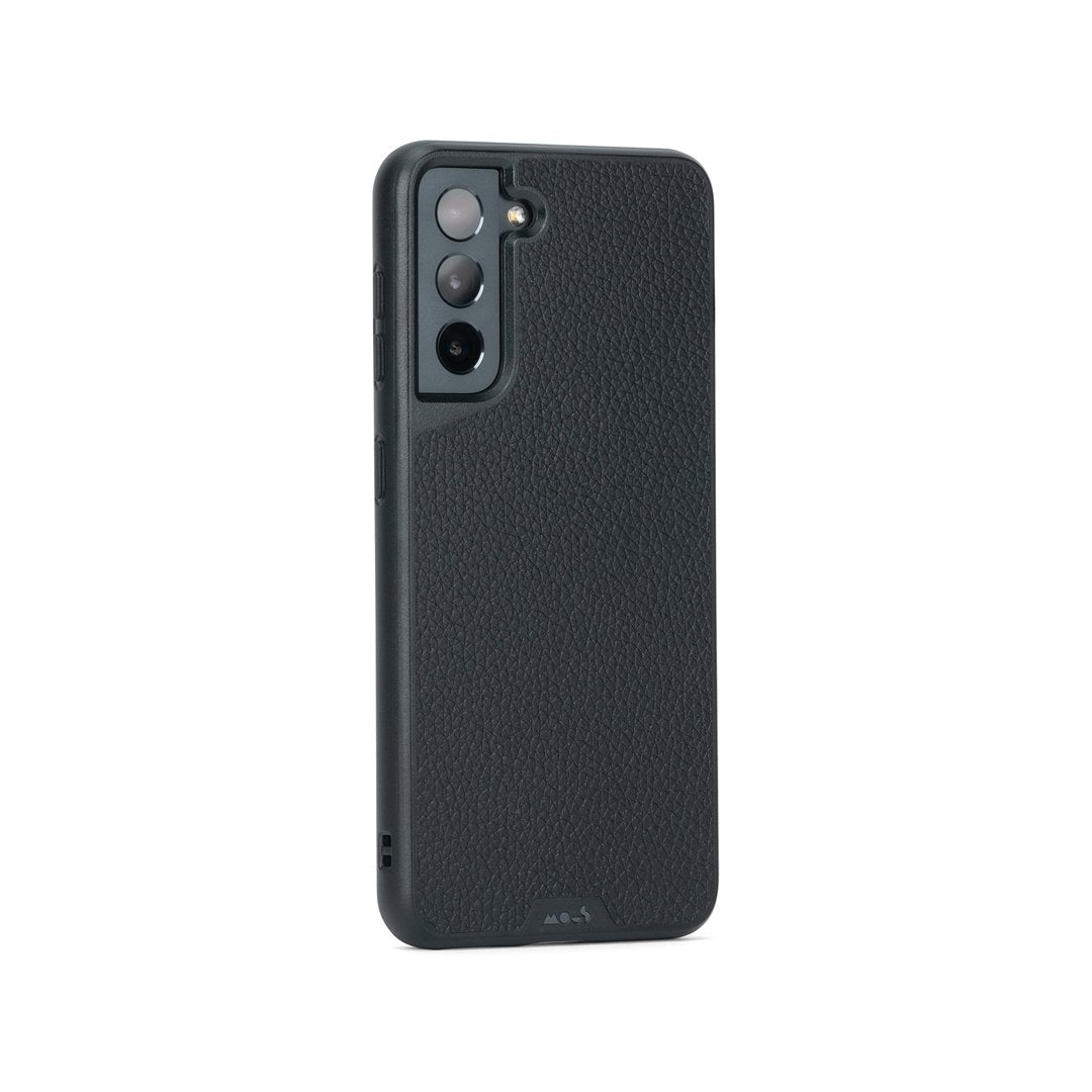 Black Leather Protective Phone Case - Limitless - US 7650